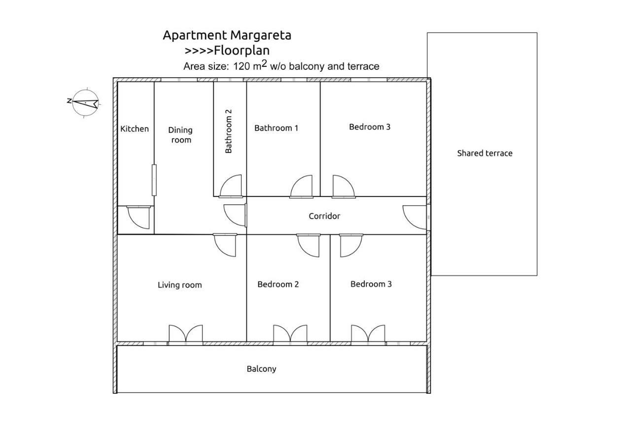 Apartments Margareta & Ena Malinska Kültér fotó